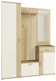 Előszoba Precua (sonoma tölgy + fehér). 794063