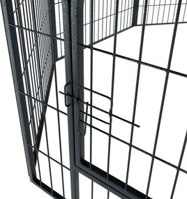 Fém kutyaketrec  kisállatoknak 80 x 60 cm