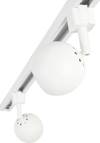 Okos, modern fehér sínrendszer 1 fázisú, 3 Wifi GU10-zel - Gissi