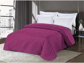 STONE lila ágytakaró mintával Méret: 200 x 220 cm