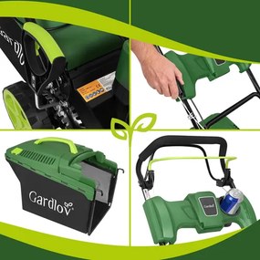 Benzinmotoros fűnyíró GARDLOV DriveXPro 196 cm³ - 51 cm kinyúlás, 60 literes kosár