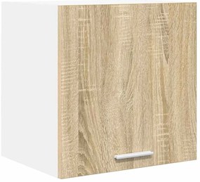 Függő szekrény Riga 2 pcs Sonoma tölgy és fehér 40 x 31 x 40 cm