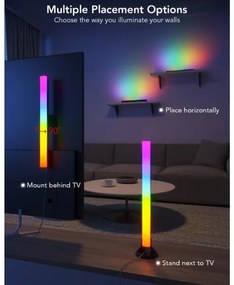 Govee - SMART LED RGBIC Panel 38cm TV-hez 43-75" - 2 db Wi-Fi