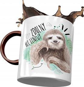 Bordó Bögre Vicces Képes De Lusta Nyomtatott Fotóval