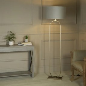 Searchlight EU95102GY - állólámpa MODISH 1xE27/60W/230V szürke