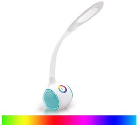 Platinet LED RGB Dimmelhető újratölthető asztali lámpa LED/5W/5V 2400 mAh PDL20BAT
