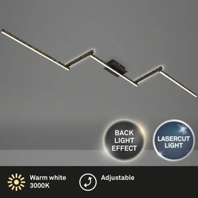 Brilo - LED Felületre szerelhető csillár REY 5xLED/4,8W/230V