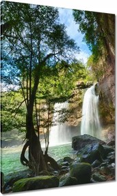 Vászonkép 70x100 Kaszkád vízesés