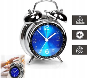 Retro óra Ébresztőóra klasszikus elemes Hangos riasztás ideális Ajándék klasszikus