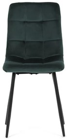 Zöld Bársony Étkezőszék. CT-281 GRN4