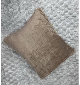 ZORA mikroplüss ágynemű barna