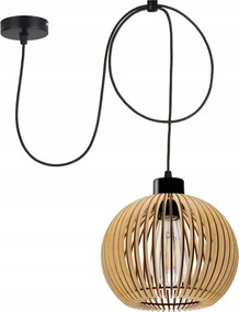 Mennyezeti lámpa függeszték Loft E27 pók fa