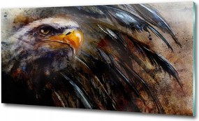 Fotó vászonkép edzett üveg Sas 100x70