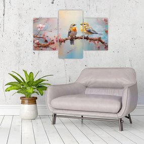 Kép - Lovebirds (90x60 cm)