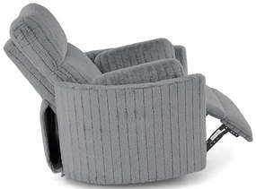Pegas dönthető és forgatható fotel szürke