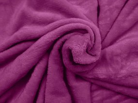 Lila mikroszálas takaró VIOLET, 150x200 cm