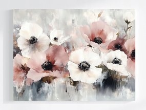 Vászonkép Canvas Akvarell Természet Virágok Csokor Kert 100x75