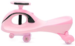 Gravitációs gyerekjármű LED-del Baby Mix G-Force babarózsaszín
