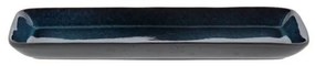 Kerámia szervírozó tálca 14x38 cm Gastro Dark Blue/Black – Bitz