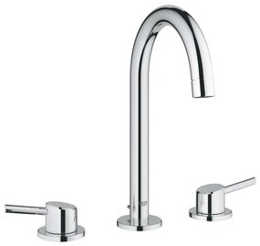 GROHE 20216001 - CONCETTO DN 15 háromlyukú mosdócsaptelep, L méret, króm
