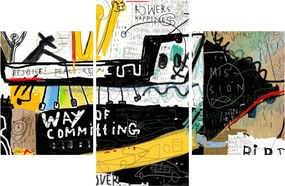 Festmény - Graffiti (90x60 cm)