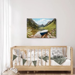 Kép - Seealpsee, svájci tó (90x60 cm)