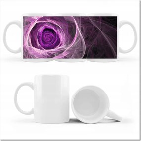 Fotó bögre fraktál rózsa