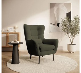 Fotel Veneza 1  (oliva + fekete). 1098918