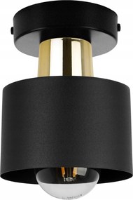 Mennyezeti Lámpa Fali Lámpa Plafon Lámpabúra Fekete Led