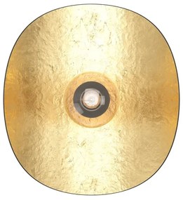 Eglo 390394 - Fali lámpa SACEDA 1xE27/40W/230V fekete/arany