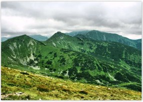 Poszterek 100x70 Tátra Lengyel hegyek Kilátás