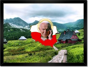 Poszterek keretben 40x30 Pápa Lengyel Tátra Hegyek