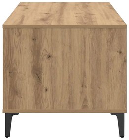 Dohányzóasztal kézműves tölgy 90 x 49 x 45 cm Faanyag
