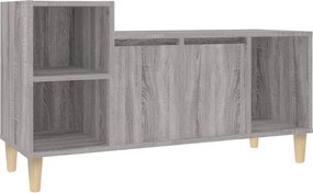 vidaXL szürke sonoma színű szerelt fa TV-szekrény 100x35x55 cm