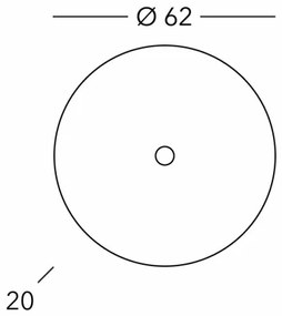 Kolarz A1306.61XL.3.SunCu - Fali lámpa MOON 1xE27/100W/230V réz