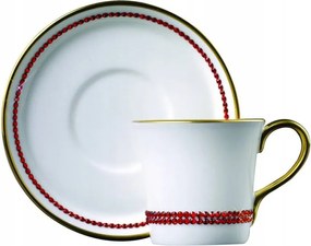 Eszpresszó csésze Swarovski kristályokkal (Hiacinth)