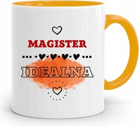 Mester Bögre Sárga Születésnapi Ajándék fényképes nyomtatással