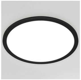 Briloner 7168-015 - LED Dimmelhető mennyezeti lámpa PIATTO LED/22W/230V fekete + távirányító