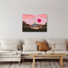 Üveg kép - Japán N⁰2 (70x50 cm)