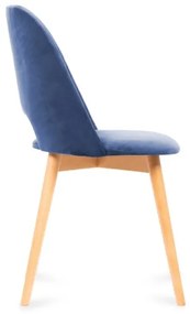 Étkezőszék TINO 86x48 cm sötétkék/világos tölgy