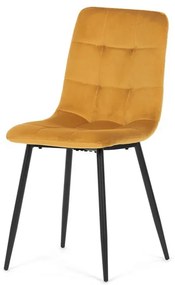 Sárga Bársony Étkezőszék. CT-281 YEL4