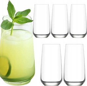 Italos poharak Long Drink magas Sia Lal 480 ml 6 db