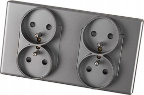 Dupla aljzat Szürke Dupla keret és 2 x Miuun Leo aljzat szett