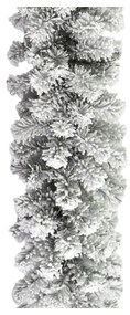 Tátrai Lucfenyő havas karácsonyi girland 100cm