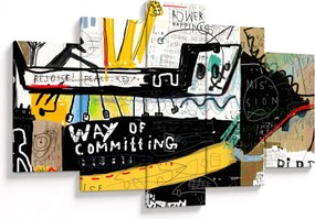 Festmény - Graffiti (150x105 cm)