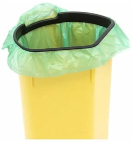 Műanyag szelektív pedálos szemetes 17+17+6 l Trio - Curver
