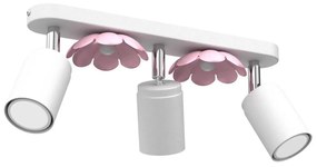 Spotlámpa FLOWER 3xGU10/8W/230V fehér