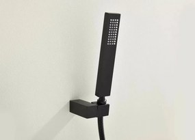 AREZZO design CUBEFIELD kádcsaptelep szett, fekete