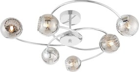 Endon AERITH 73582 Plafonlámpa 6x28W/G9 IP20
