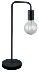 TRIO DIALLO asztali lámpa, fekete, E27 foglalattal, TRIO-508000132